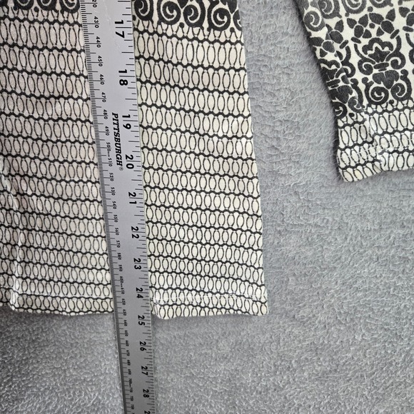 VINTAGE Skinny Minnie Women Top Large Gray Shirt Diamond Express Rhinestones Y2K - Picture 5 of 9